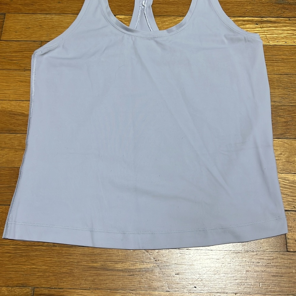 Lululemon Cool Racerback II Tank Nulu in Iced Iris, size 6/8 - Picture 5 of 11